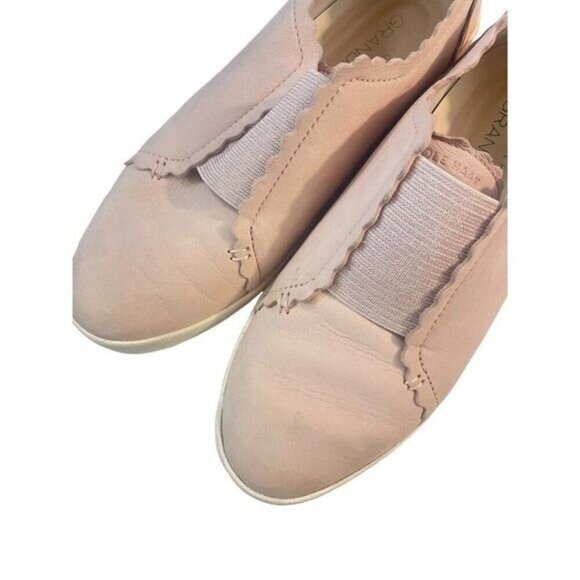 Cole Haan Grandpro Spectator Scalloped Slip-On Sneaker Dove Nubuck 7.5 B - Picture 5 of 7